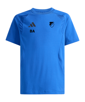 adidas Tiro Travel T-Shirt Kids Blau
