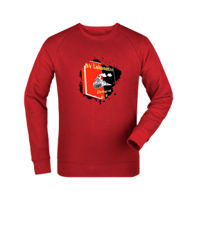 Merch Roller Sweatshirt Red | #splash