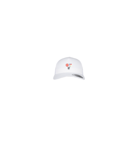 Merch 5 Panel Retro Trucker Cap Weiss | #logo4c