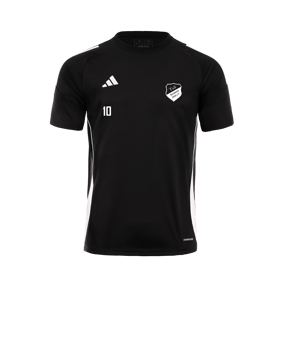 adidas Tiro 24 Trikot Schwarz Weiss