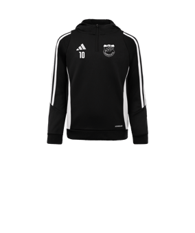 adidas Tiro 24 Hoody Kids Schwarz Weiss