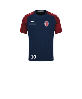 JAKO Performance T-Shirt Kids Dunkelblau Rot F909