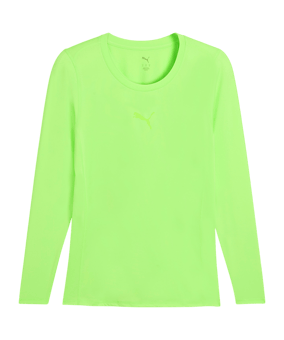 PUMA teamLIGA26 Baselayer LS T-Shirt Grün F20 - gruen