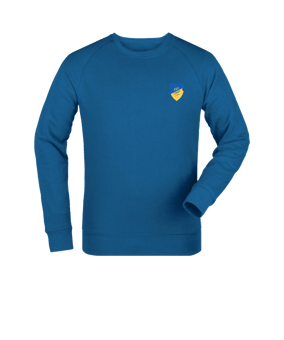 Merch Roller Sweatshirt Royal Blue | #justlogo4c