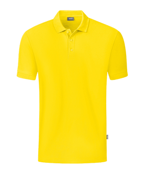 JAKO Organic Polo Shirt Kids Gelb F300 - gruen