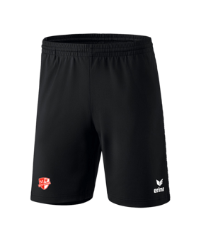 Erima Trainingsshort ohne Innenslip Schwarz
