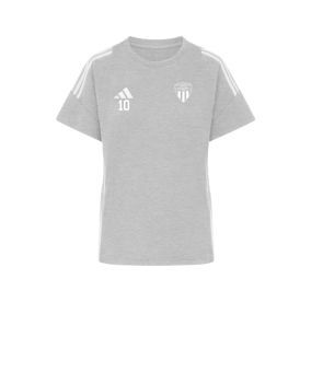 adidas Tiro 24 T-Shirt Damen Grau Weiss