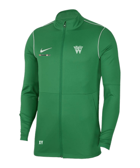 Nike Park 20 Trainingsjacke Grün Weiss F302