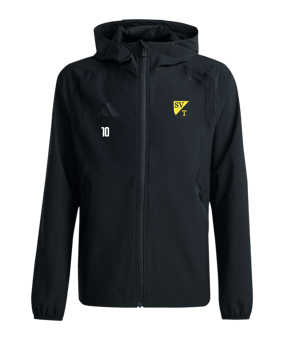 adidas Tiro Travel Windjacke Kids Schwarz