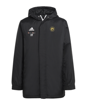 adidas Entrada 22 Stadium Jacke Kids Schwarz