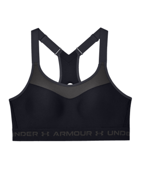 Under Armour Crossback High Sport-BH Damen F001 - schwarz