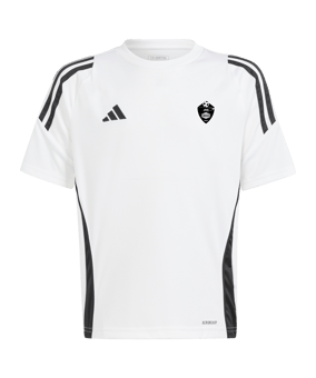 adidas Tiro 24 Trikot Kids Weiss Schwarz