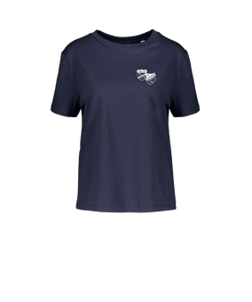 Merch Muser T-Shirt Women French Navy | #logo1c