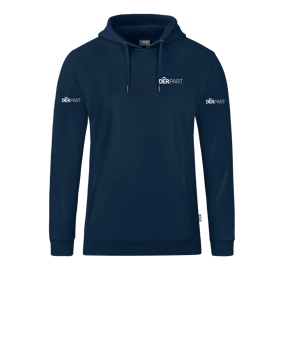 JAKO Organic Hoody Blau F900