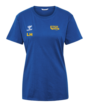 Hummel GO 2.0 T-Shirt Damen Blau F7045