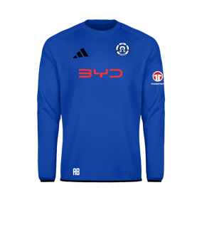 adidas Tiro Travel Sweatshirt Blau
