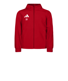 adidas Entrada 26 Jacke Kids Rot