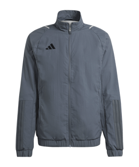 adidas Tiro 23 Präsentationsjacke Grau - grau