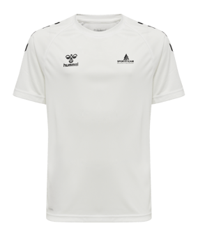Hummel hmlCORE XK Poly T-Shirt Kids Weiss F9001
