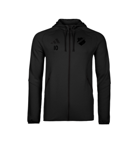 adidas Tiro Travel Hoody Schwarz