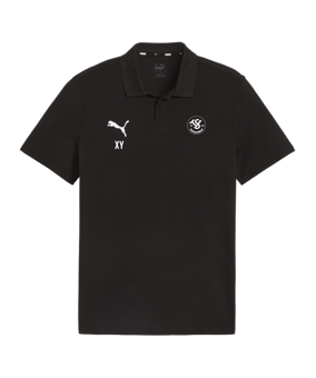 PUMA teamGOAL Casuals Poloshirt Schwarz F03