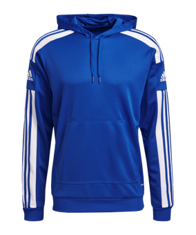 adidas Squadra 21 Hoody Blau Weiss - blau