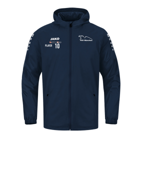 JAKO Team 2.0 Allwetterjacke Dunkelblau F900