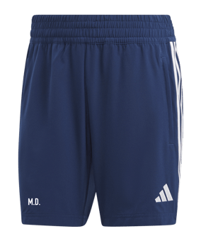 adidas Tiro 23 Short Damen Blau