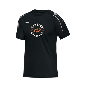 JAKO Classico T-Shirt Schwarz Weiss F08