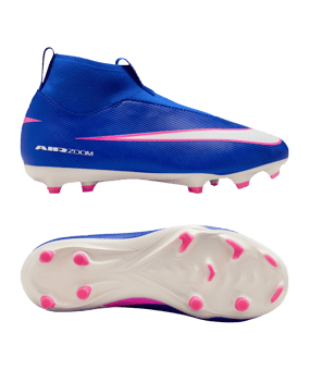 Nike Jr Air Zoom Mercurial Superlfy X Academy FG/MG Attack Kids Blau F446 - blau