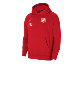 Nike Park 20 Fleece Hoody Kids Rot Weiss F657