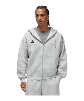 Jordan Brooklyn Oversized Jas met capuchon Grijs K050