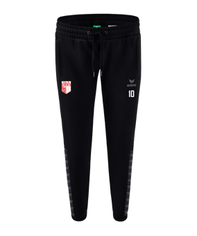 Erima Team Essential Jogginghose Damen Schwarz