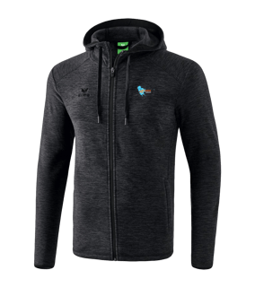 Erima Fleecejacke Schwarz