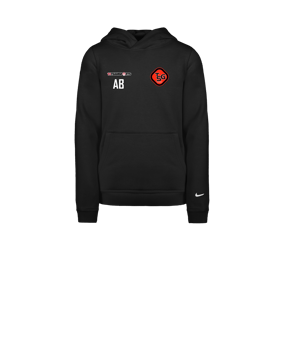 Nike Park 26 Swoosh Hoody Kids Schwarz F010