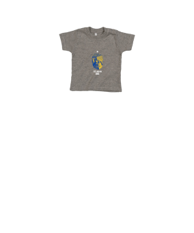 Merch Baby T-Shirt Heather Grey Melange | #dna