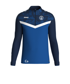 JAKO Iconic HalfZip Sweatshirt Blau F403