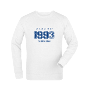 Merch Roller Sweatshirt White | #established