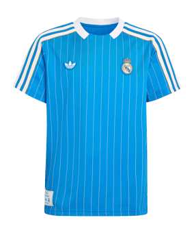 adidas Real Madrid Icon Trikot Kids Blau - blau