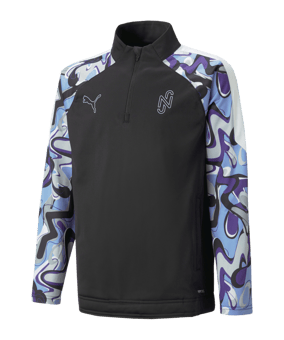 PUMA NJr Creativity HalfZip Sweatshirt Kids F03 - schwarz