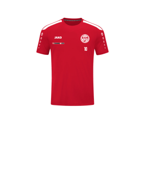 JAKO Power Trikot Kids Rot Weiss F100