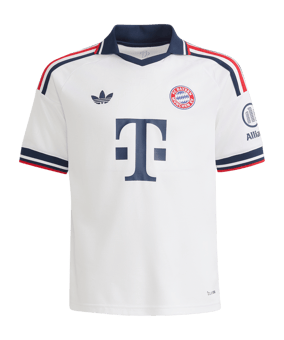 adidas FC Bayern München Trikot Away 2026/2027 Kids Weiß
