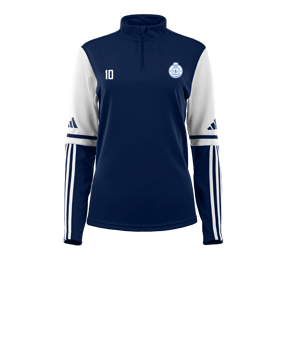 adidas Squadra 25 HalfZip Sweatshirt Femmes Bleu