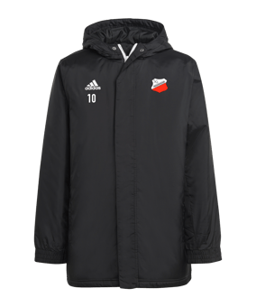 adidas Entrada 22 Stadium Jacke Kids Schwarz