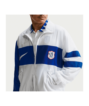 Nike FC Chelsea London Repel I96 Track Jacke Weiß F100 - weiss