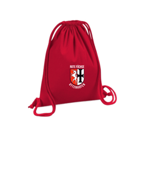 Merch Organic Premium Cotton Gymsack Classic Red | #logo