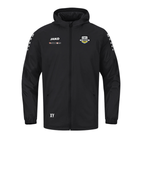 JAKO Team 2.0 Allwetterjacke Schwarz F800