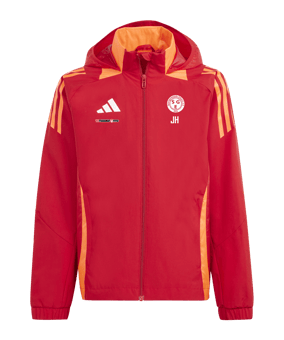 adidas Tiro 24 Competition Allwetterjacke Kids Rot