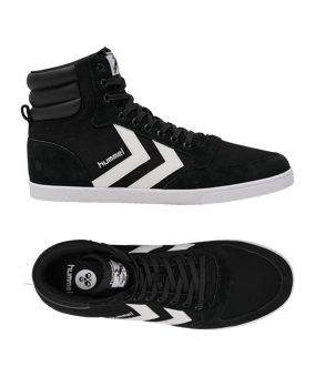 Hummel Slimmer Stadil High Sneaker Schwarz F2113 - schwarz