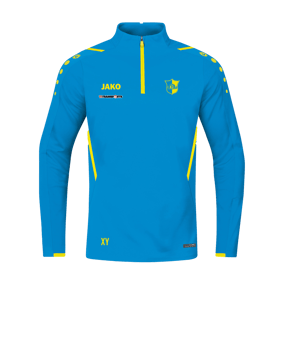 JAKO Challenge Ziptop Blau Gelb F443